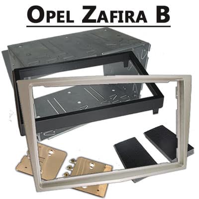 CAN-B Autoradio Adapter Opel Zafira B, Einbauhilfe, Passend für Navi und Radio.