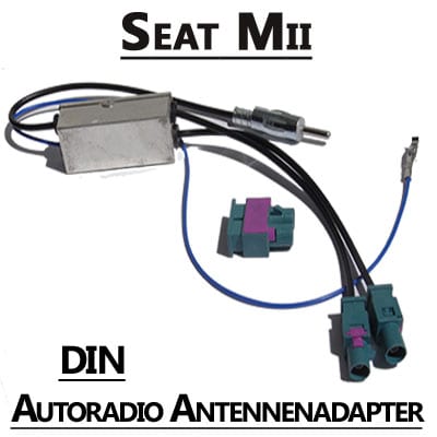 Kompatibler Autoradio Adapter für Seat Mii mit CAN-B Schnittstelle.
