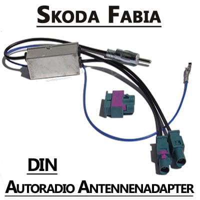 CAN-B Autoradio Adapter für Skoda Fabia, DIN, einfache Installation.