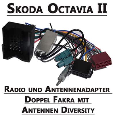 Kompatibler Autoradio Adapter mit CAN-Bus für Skoda Octavia II.