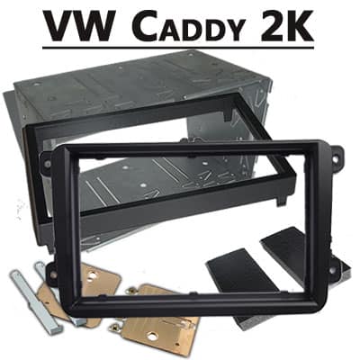 Passender Autoradio Adapter Rahmen für VW Caddy 2K, CAN-B Interface, Profi Car Sound.