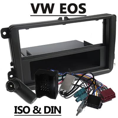 VW EOS Autoradio Adapter mit CAN-B Interface für einfache Fahrzeugmusik-Integration.