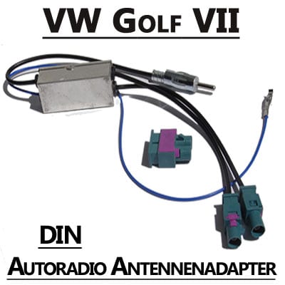 CAN-B Autoradio Adapter für VW GOLF VII, einfache Plug-and-Play Lösung, hochwertiger Klang.