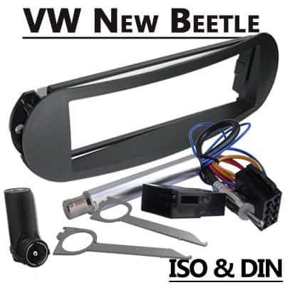 Freisprecheinrichtung für VW Beetle mit Autoradio Adapter und CAN-B Schnittstelle.