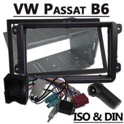 Rohradapter für VW Passat B6, CAN-B und ISO-kompatibel.