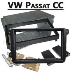 Edelstahl-Auto-Radio-Adapter für VW Passat CC, CAN-B kompatibel.