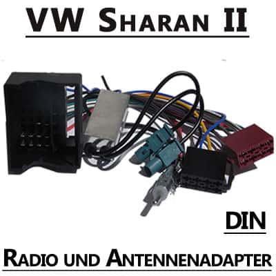 Automatik Autoradio Adapter für VW Sharan II mit CAN-B Technologie.