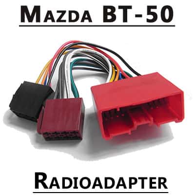 CAN-B Autoradio Adapter für Mazda BT-50, Car Entertainment Verbindung.