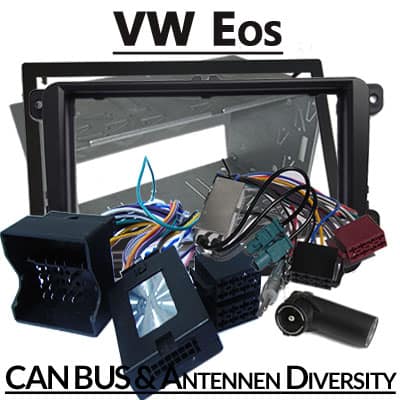 Flexible VW Autoradio Adapter mit CAN-Bus Technik für einfache Integration.