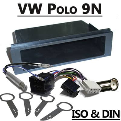 VW Polo 9N Autoradio Adapter mit CAN-B Schnittstelle für einfache Radio-Integration.