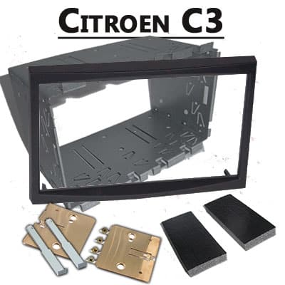 Auto Radio Adapter für Citroen C3, CAN-B kompatibel, einfaches Nachrüsten.