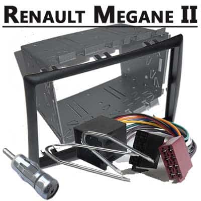 Autoradio Adapter für Renault Megane II, CAN-B, Einbauzubehör.