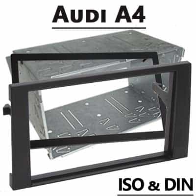 Rahmen für Autoradioadapter in ISO & DIN Format.