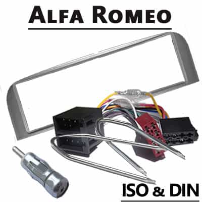 AUTORADIO Adapter CAN-B for Alfa Romeo, ISO & DIN Anschluss, Navigationssystem Unterstützung.