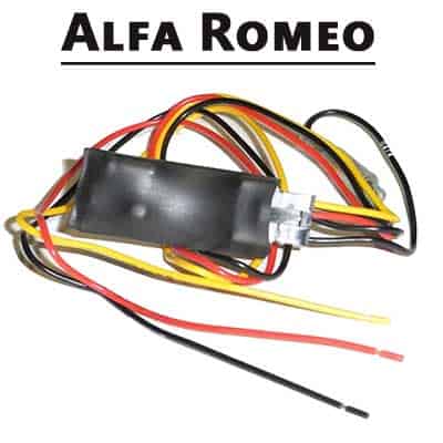 CAN-B Autoradio Adapter für Alfa Romeo, einfache Installation, hochwertige Technik für Kabelanschluss.