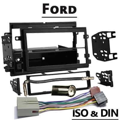 Einstiegsbild Ford Autoradio Adapter mit CAN-B, Iso & DIN Anschluss.