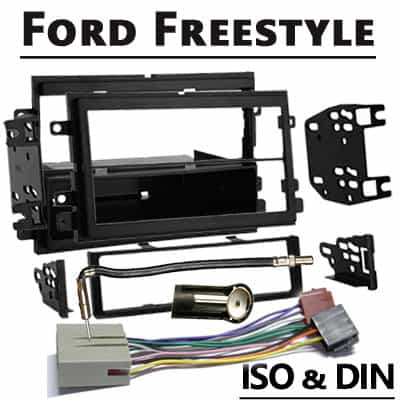 Fits Ford Freestyle Autoradio Adapter mit CAN-Bus für IS0 & DIN, einfach zu installieren.