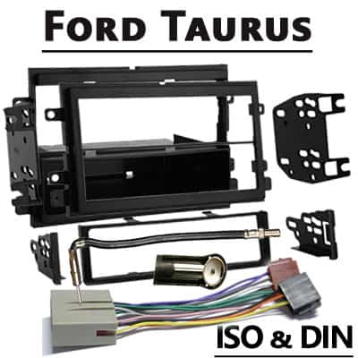 Autofestplatte für Ford Taurus mit CAN-B, ISO & DIN Schnittstellen.