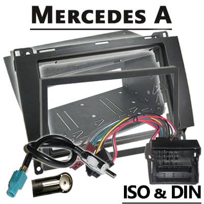 OEM Mercedes A Autoradio Adapter, CAN-B Kabel, Installationsset.