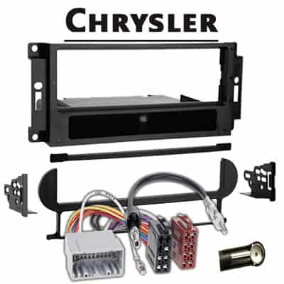 Chrysler Autoradio Adapter mit CAN-B Schnittstelle für Fahrzeugverkabelung.