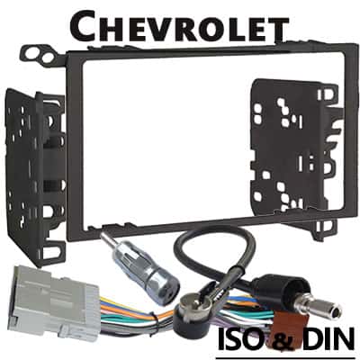 CAN-B Autoradio Adapter für Chevrolet, ISO & DIN, einfache Installation.