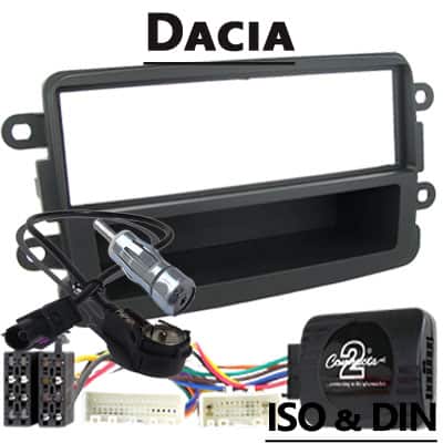 Automatik Autoradio Adapter mit CAN-B Anschluss für Dacia, Originalnachrüstlösungen.