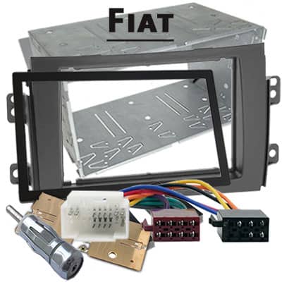 Auto Radio Adapter Fiat, CAN-B Kabel, Einbaurahmen, Fahrzeug Radio Interface, Plug & Play.