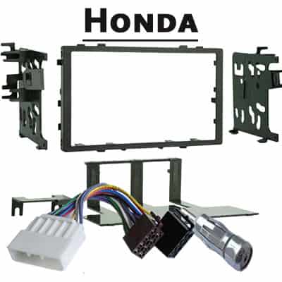 Autoradio Adapter mit CAN-Buchse für Honda, kompatibel mit Autoradiosystemen.