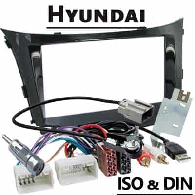 Autoradio Adapter für Hyundai, CAN-B, ISO & DIN kompatibel.