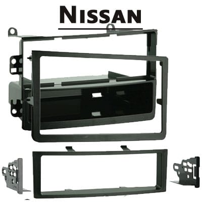 Steckerrahmen für Autoradio NISSAN, CAN-B kompatibel.