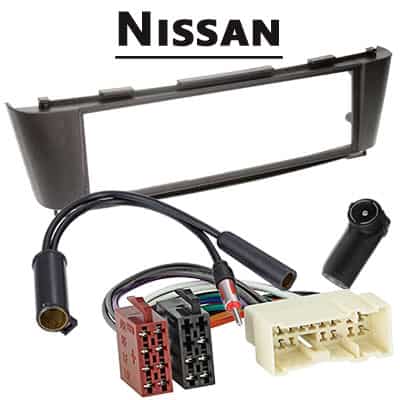 Flexibler Autoradio Adapter für Nissan mit CAN-B Schnittstelle, einfache Installation.