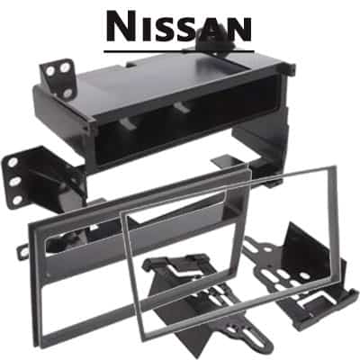 Fahrzeugradioadapter für Nissan mit CAN-B, passend für modellspezifischen Einbau, perfekte Integration.