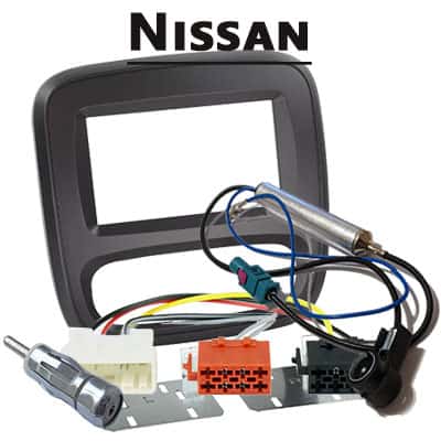 Autofolie: Autoradio Adapter für Nissan, CAN-B Integrationskit, Kabel, Stecker, Radio-Adapter.