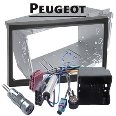 CAN-B Autoradio Adapter für Peugeot Fahrzeuge, vielseitiges Installationsset.