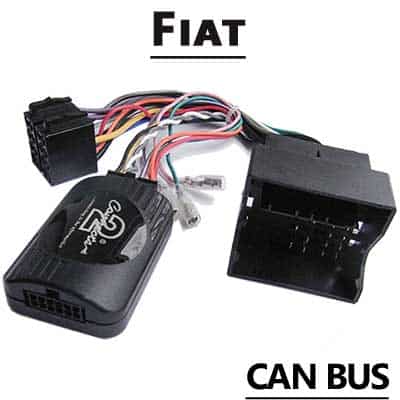 Adapter für Autoradios, kompatibel mit Fiat, CAN-Bus, einfache Installation, hochwertiges Radio-Adapterkit.