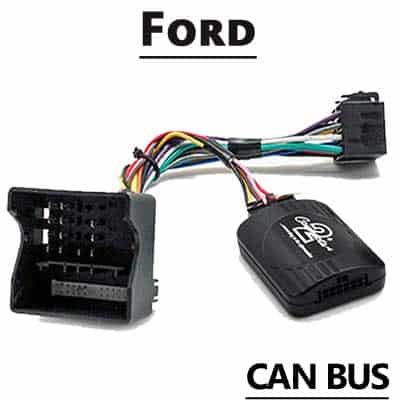 CAN-Bus Adapter für Ford Fahrzeuge, einfache Installation, hochwertiges Autoradio Zubehör.