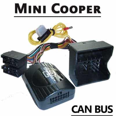 Mini Cooper Autoradio Adapter mit CAN-Bus, einfache Installation, kompatibel mit MINI | Autoradio Adapter für MINI Cooper.