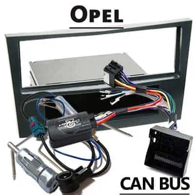 Optischer Autoradio Adapter mit CAN-Bus Schnittstelle für Opel Fahrzeuge.
