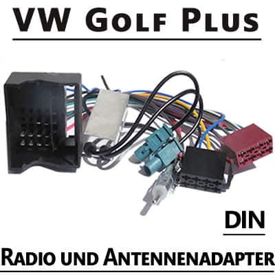 VW Golf Plus CAN-B Autoradio-Adapter, für Klangqualität und einfache Installation.