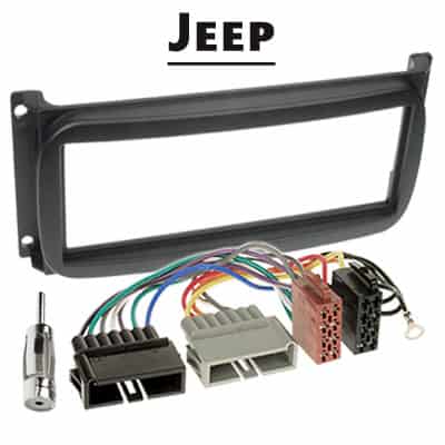 Autoradio Adapter für Jeep, CAN-B kompatibel, einfacher Einbau, hochwertiges Radio-Upgrade.