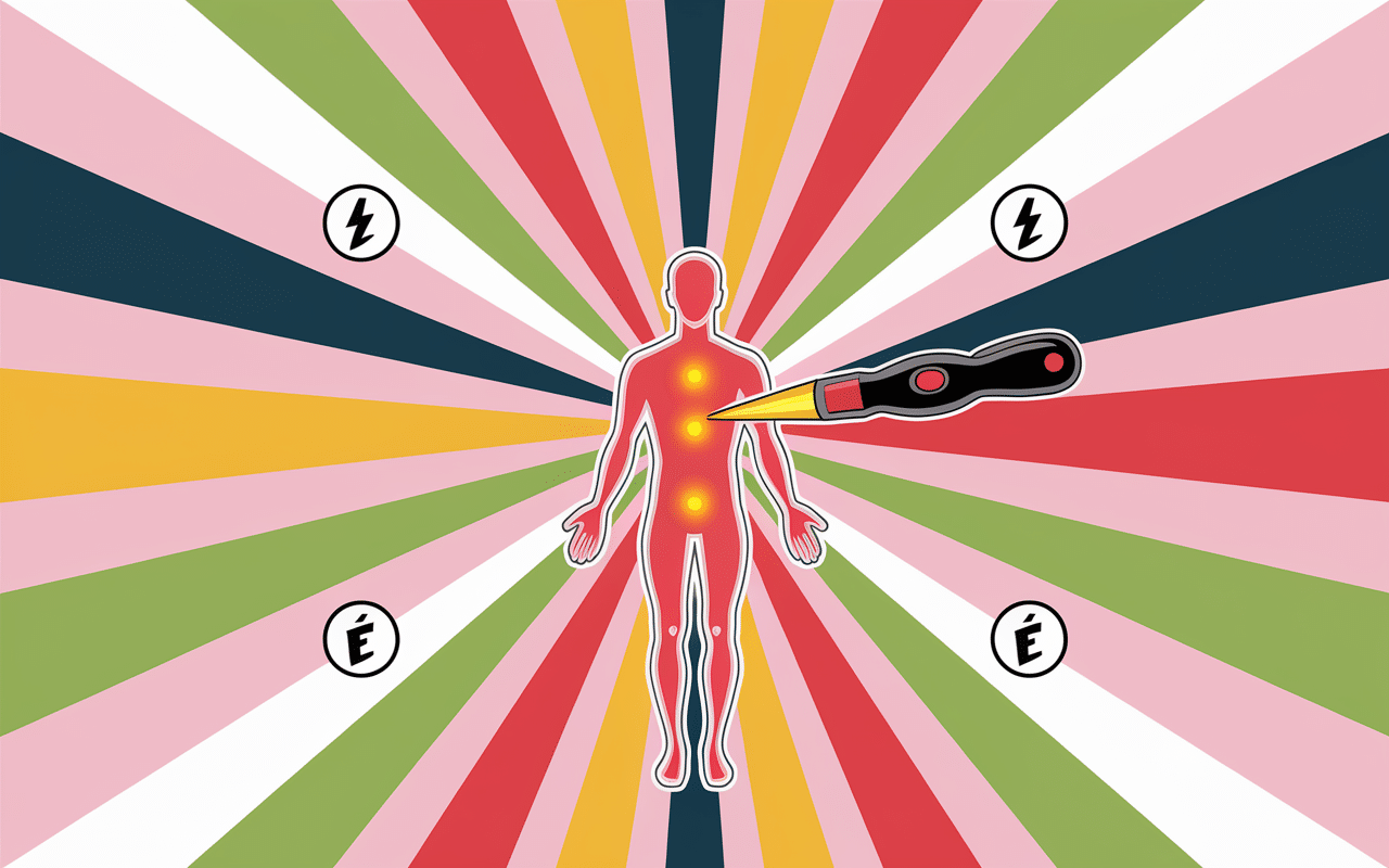 Schéma luxothérapie appareil lumière infrarouge