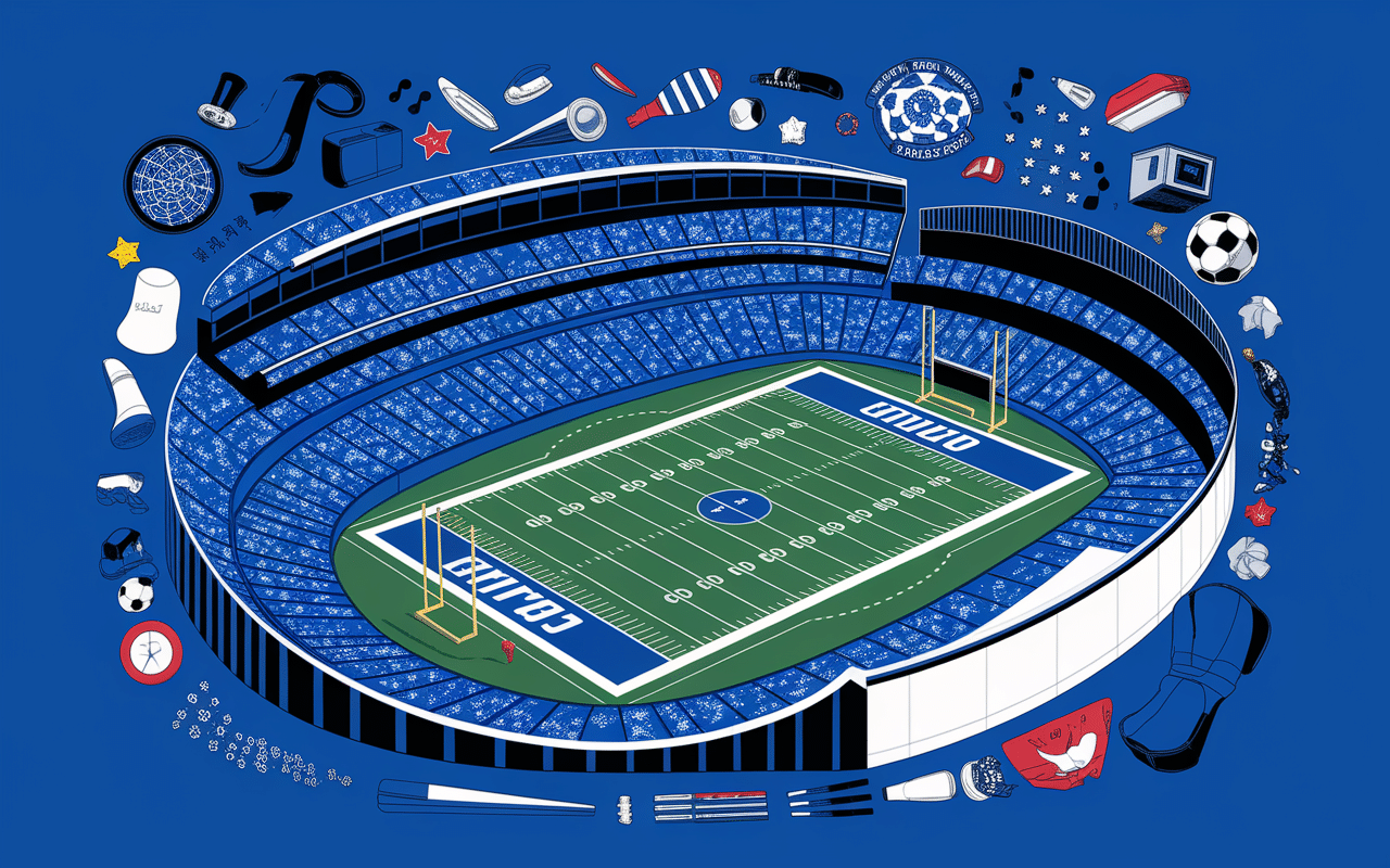 big blue football manette culture populaire