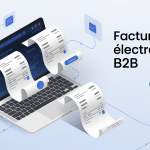 illustration b2b dgfip ordinateur portable factures digitales