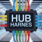 Schéma hub harnes électronique central