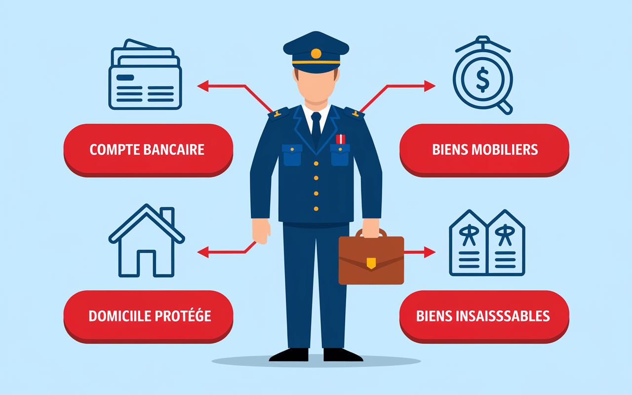 injonction de payer huissier execution pouvoirs limites