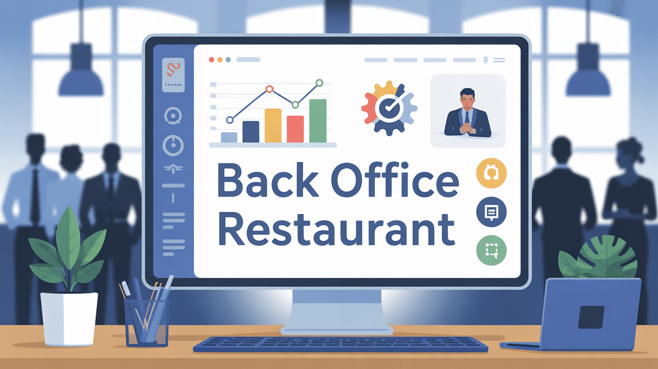 popina back office tableau de bord interface moderne