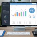 interface xero logiciel comptabilite graphique