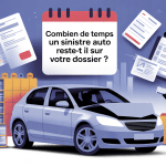 Combien de temps reste un sinistre auto dossier assurance