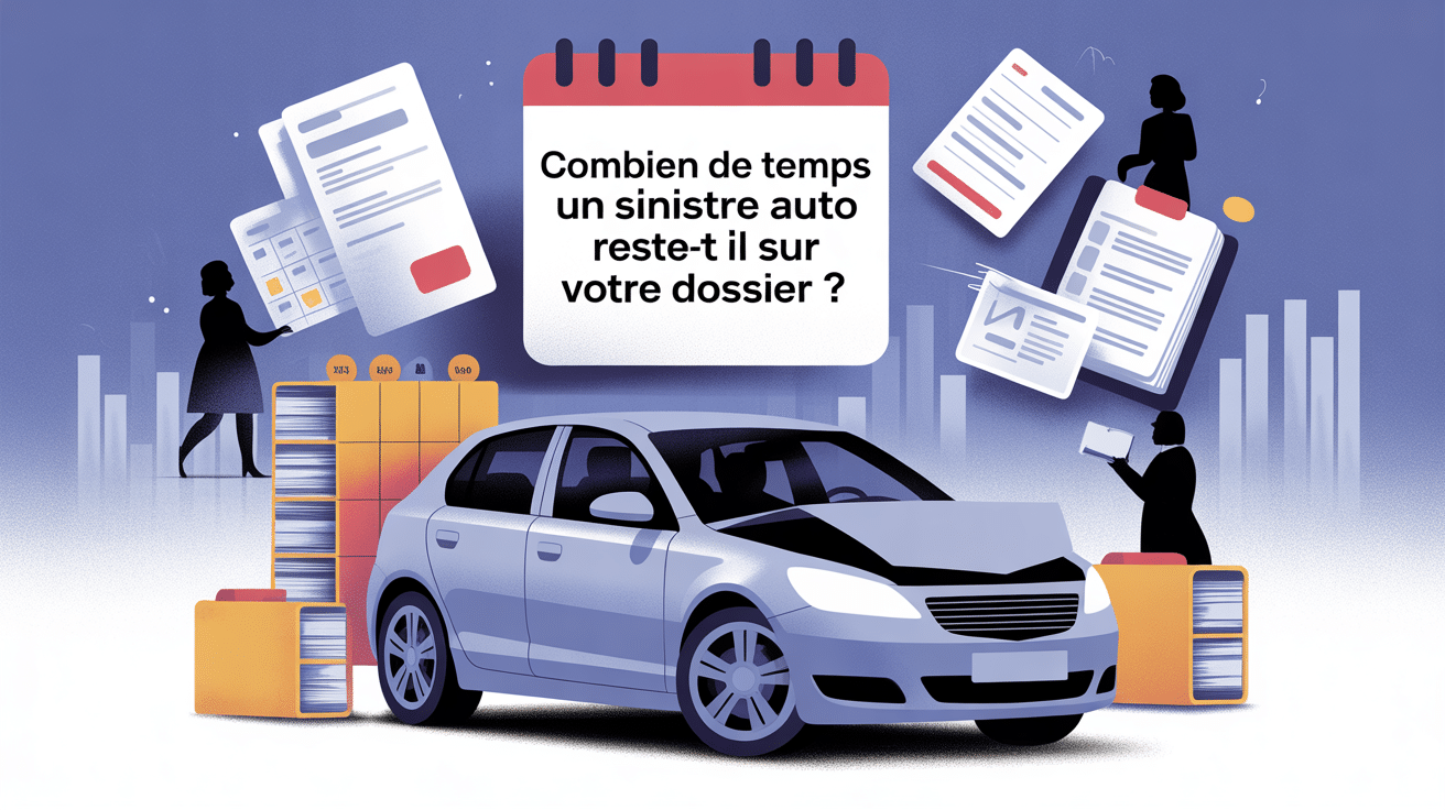 Combien de temps reste un sinistre auto dossier assurance
