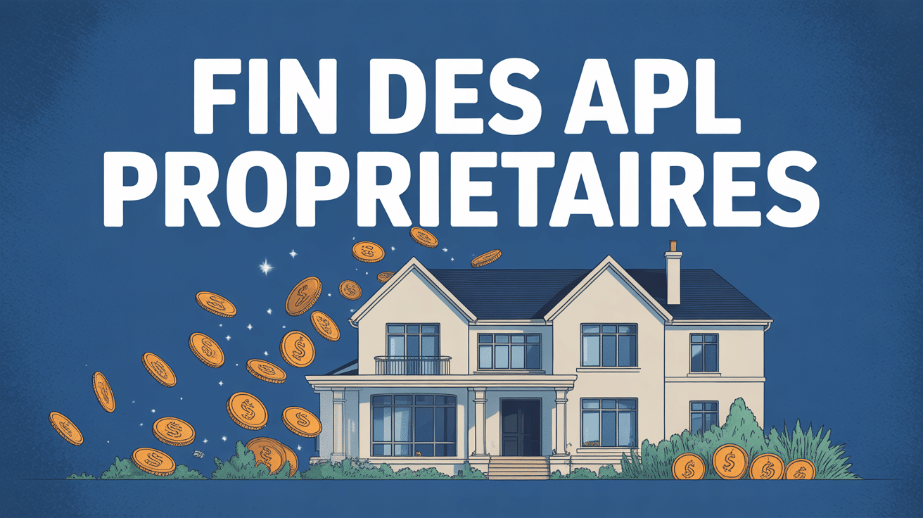 fin des apl pour les propriétaires illustration maison aides